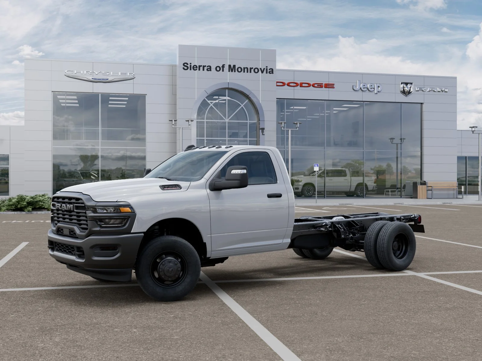 New 2026 Bright White Clear-Coat Exterior Paint RAM Tradesman image 28