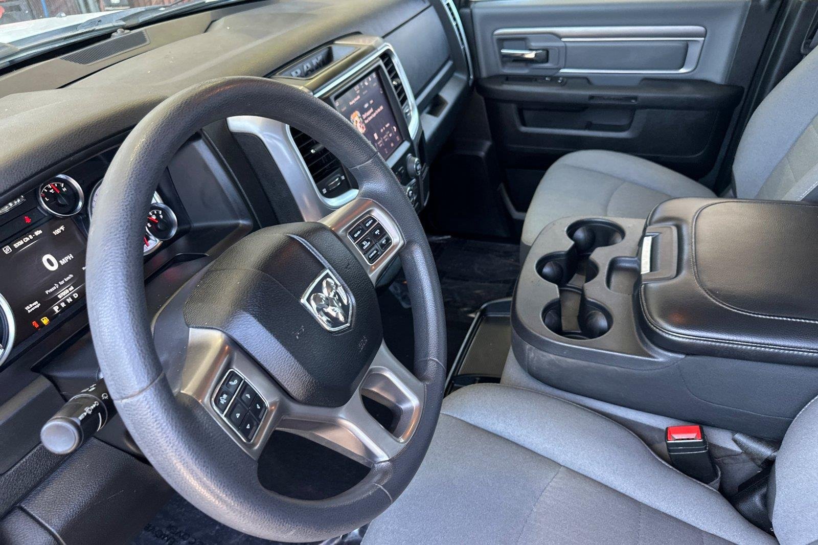 Used 2023 Bright White Clearcoat Ram SLT image 10