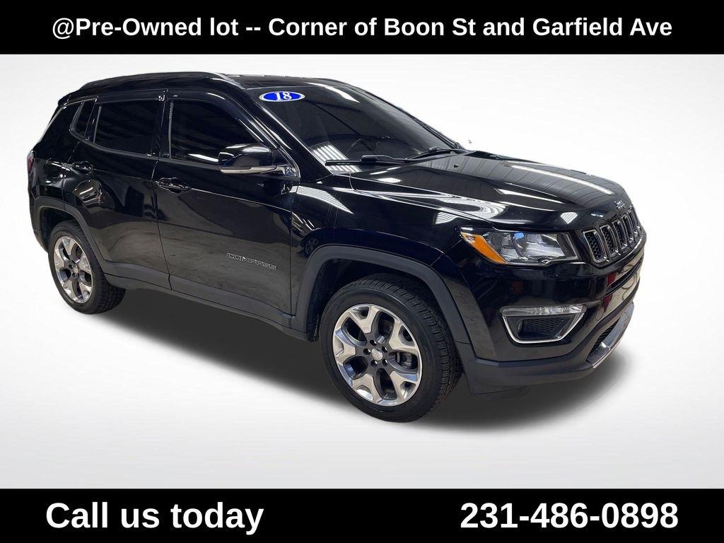 Used 2018 Black Jeep Limited image 11