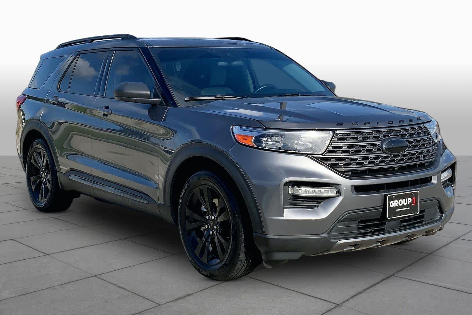 Used 2021 Carbonized Gray Metallic Ford XLT image 3
