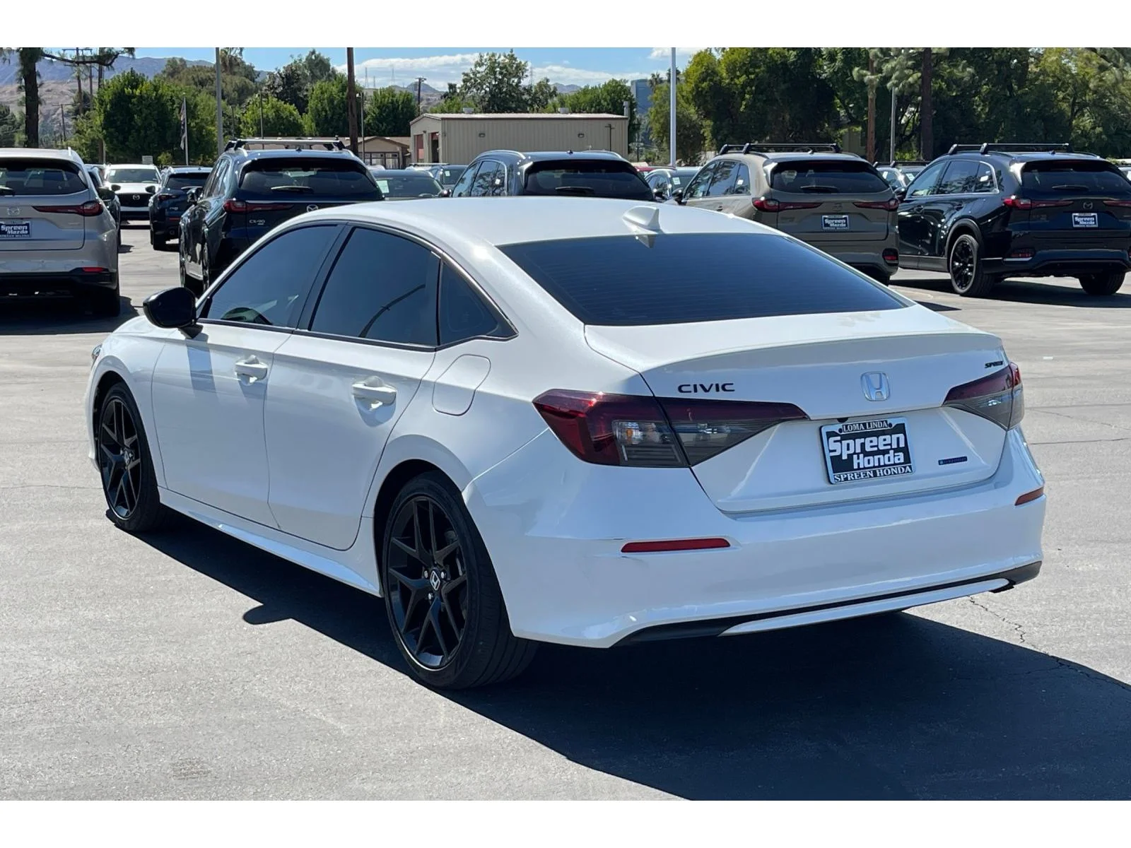 Used 2026 Platinum White Pearl Honda 2WD Sport Hybrid image 3