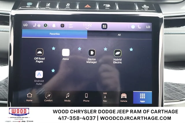 Used 2023 Diamond Black Crystal Pearlcoat Jeep Trailhawk 4xe image 15