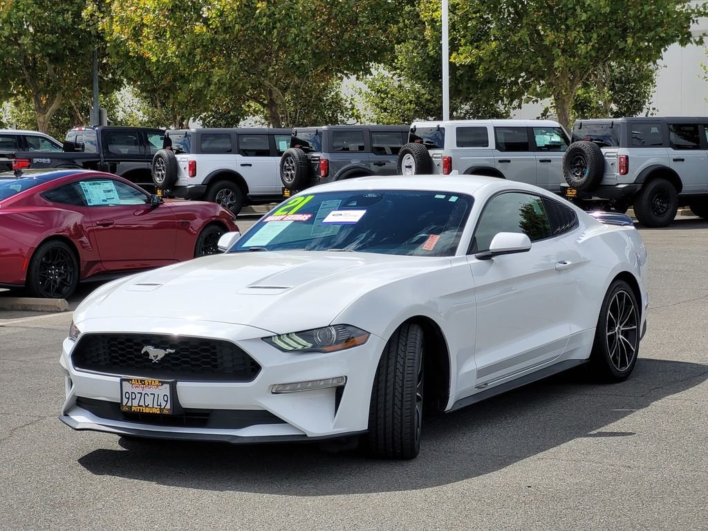 Used 2021 White Ford EcoBoost image 8