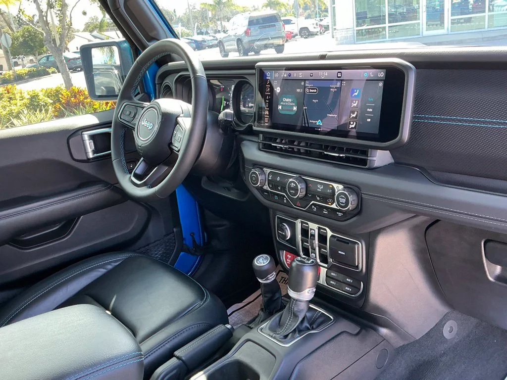 Used 2024 Blue Jeep Rubicon 4xe image 17