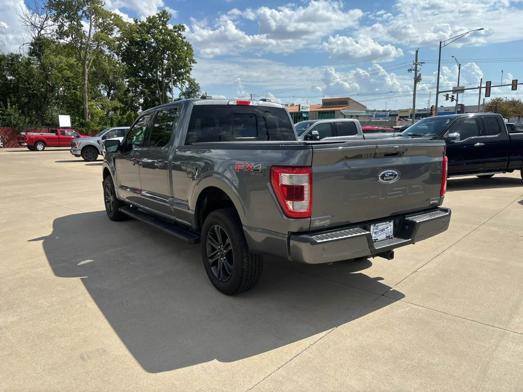 Used 2022 Carbonized Gray Metallic Ford LARIAT image 7