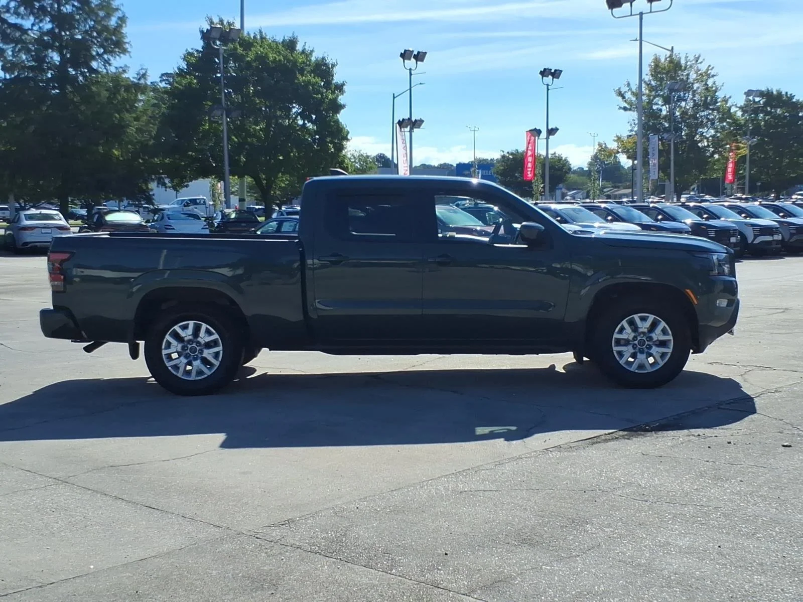 Used 2024 Tactical Green Metallic Nissan SV image 6