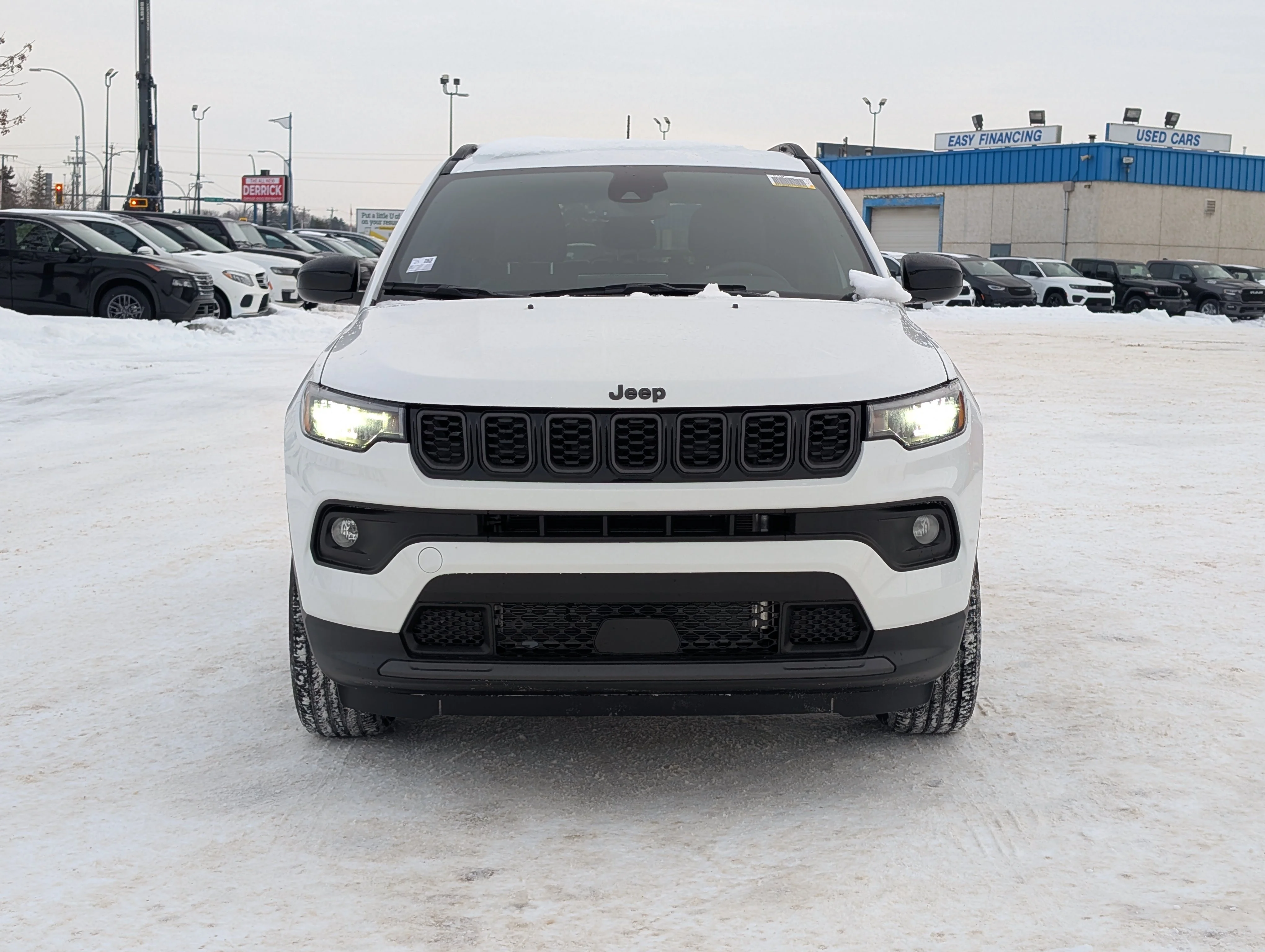 New 2026 Bright White Jeep North image 10