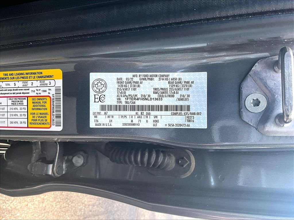 Used 2022 Gray Ford XLT image 36
