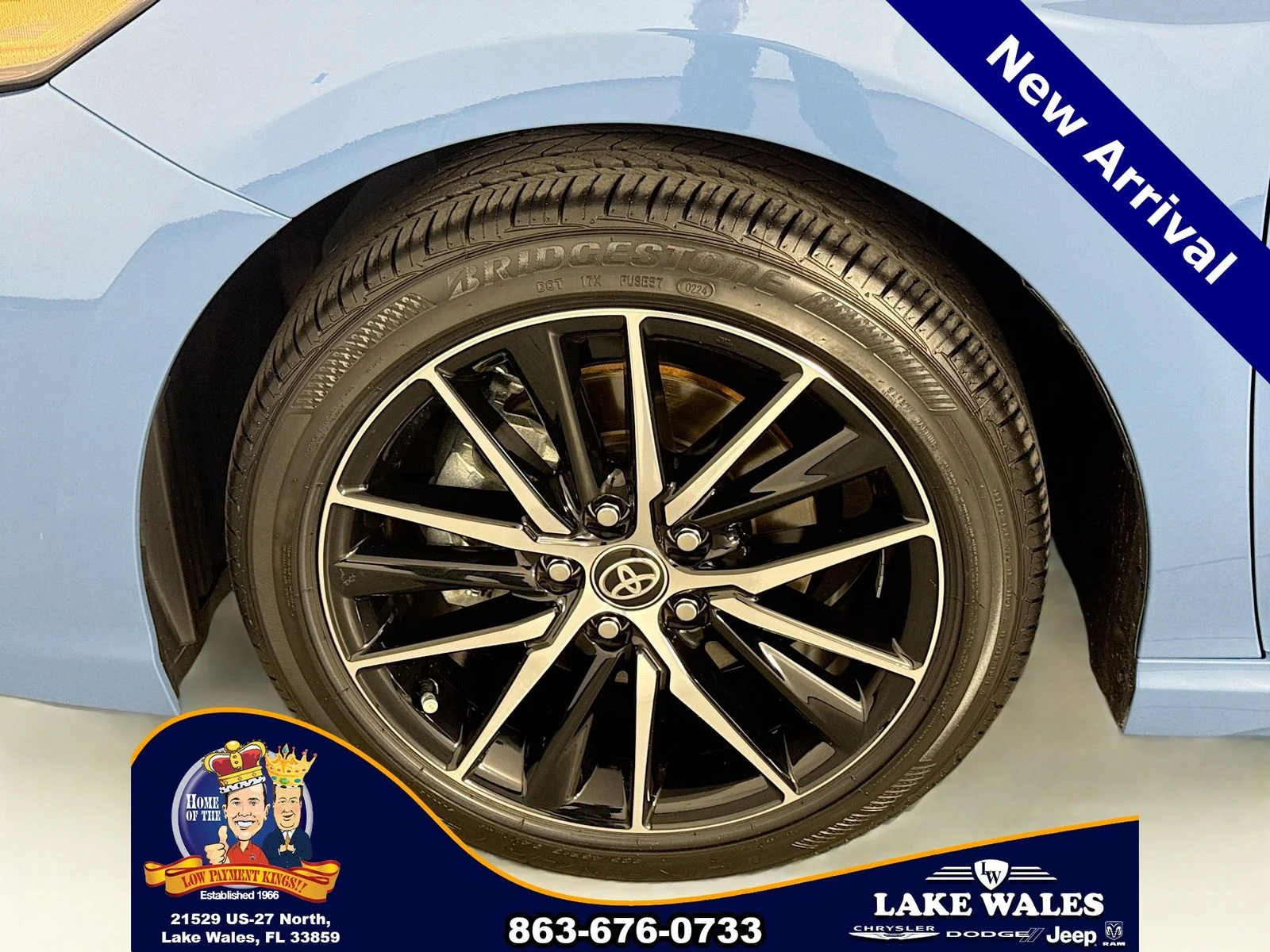 Used 2024 Blue Toyota SE image 28