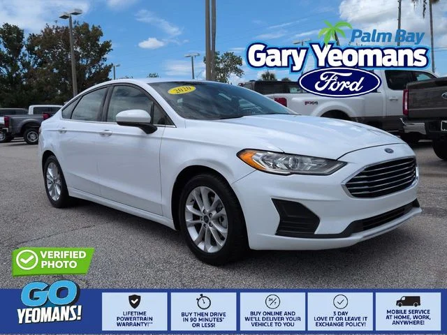 Used 2020 Oxford White Ford SE image 1