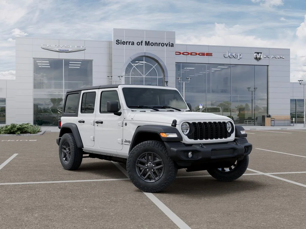 New 2026 Bright White Clearcoat Jeep Sport S image 5