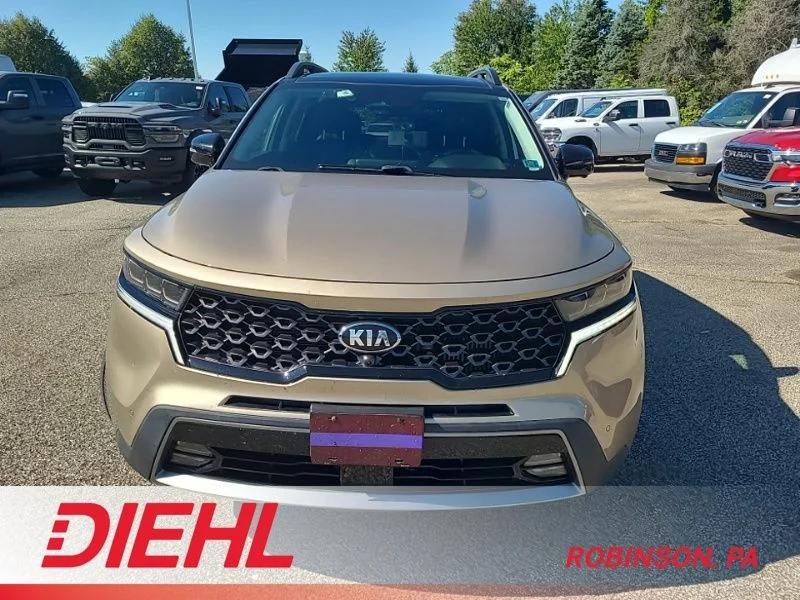 Used 2021 Beige Kia SX Prestige X-Line image 3