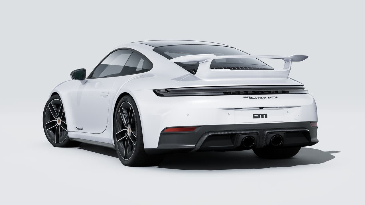 New 2027 White Porsche Carrera GTS image 3