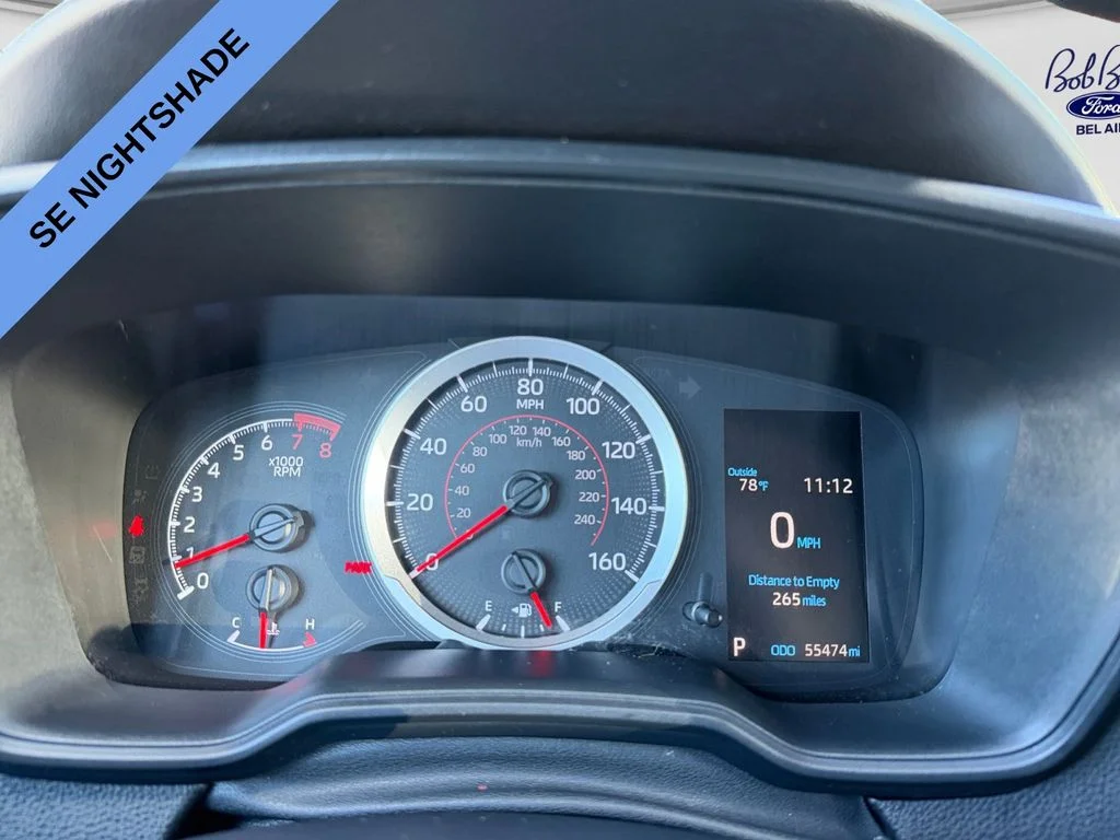 Used 2020 White Toyota SE Nightshade image 23