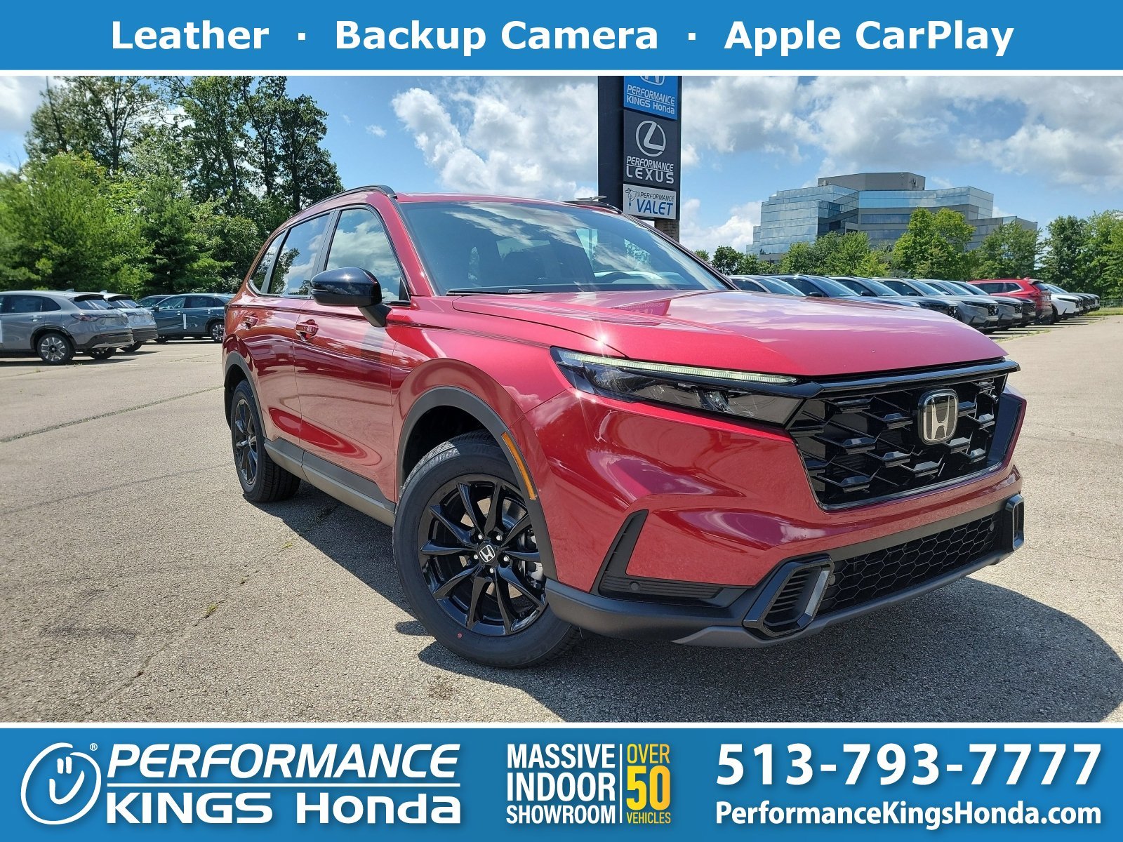 New 2026 Radiant Red Metallic Honda Sport-L image 1