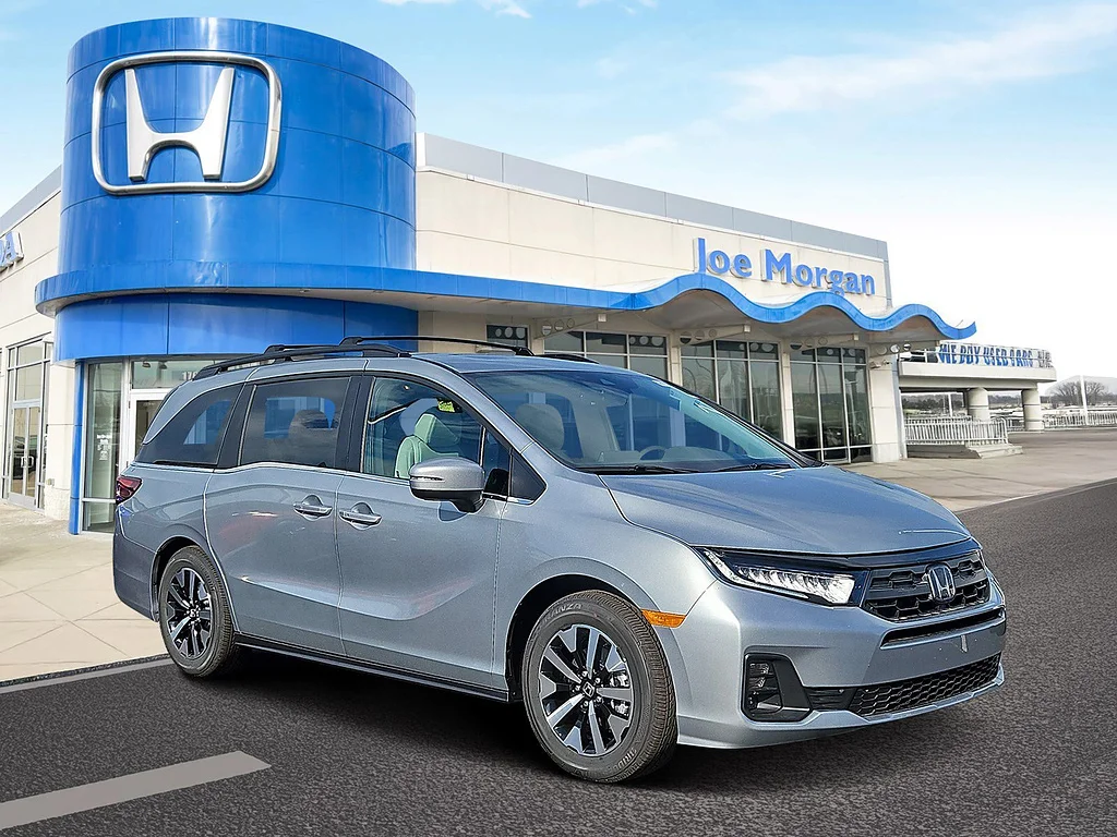New 2027 Solar Silver Metallic Honda EX-L image 1