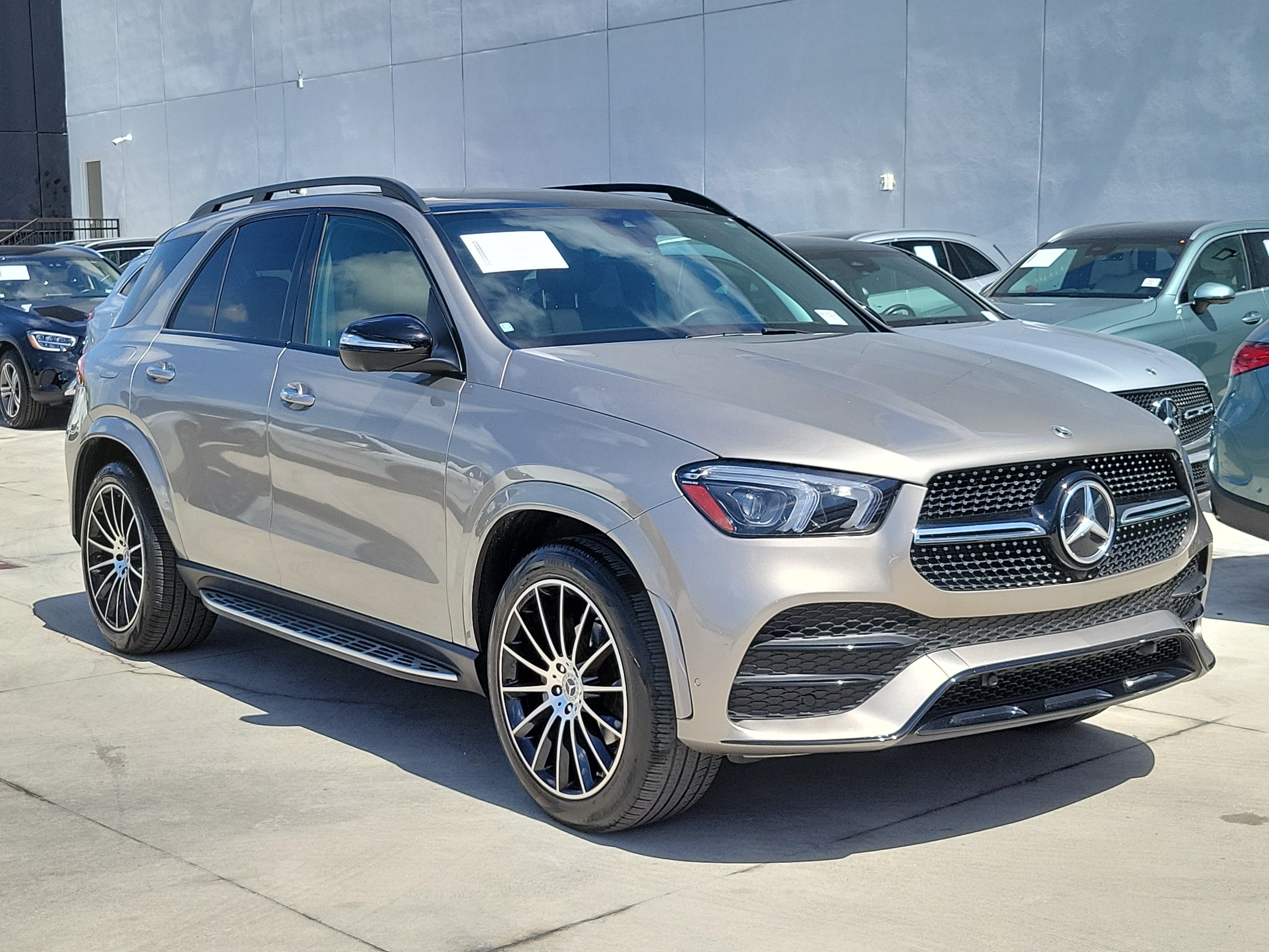 Used 2022 Mojave Silver Metallic Mercedes-Benz GLE 350 image 1