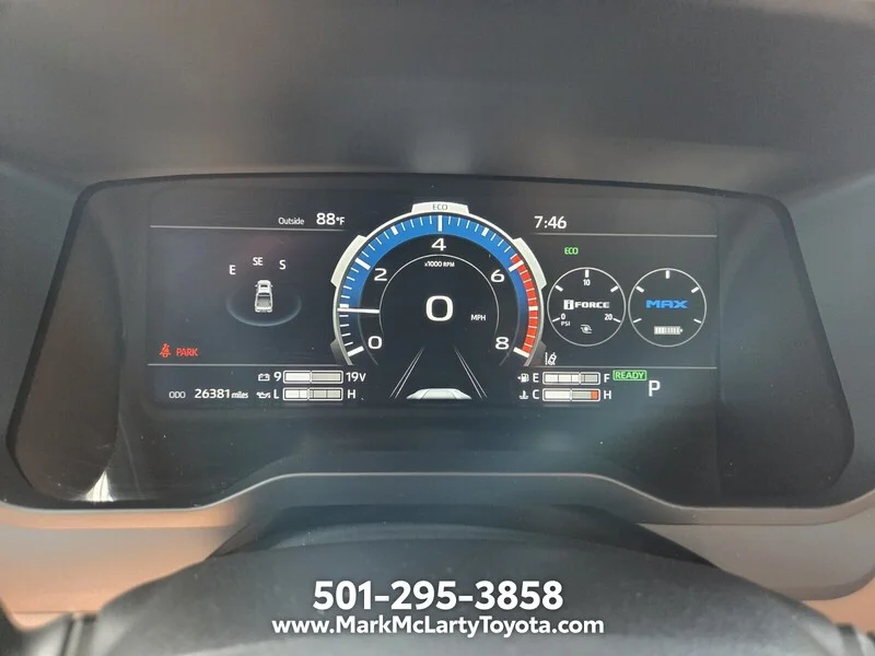 Used 2025 Magnetic Gray Metallic TOYOTA 1794 EDITION HYBRID CREWMAX 5.5