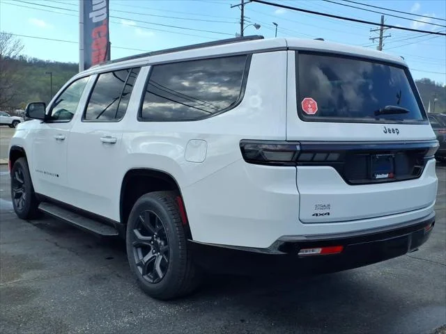 New 2026 Bright White Clear-Coat Exterior Paint Jeep Grand Wagoneer image 3
