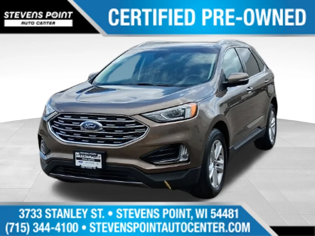 Used 2019 Stone Gray Metallic Ford SEL image 1