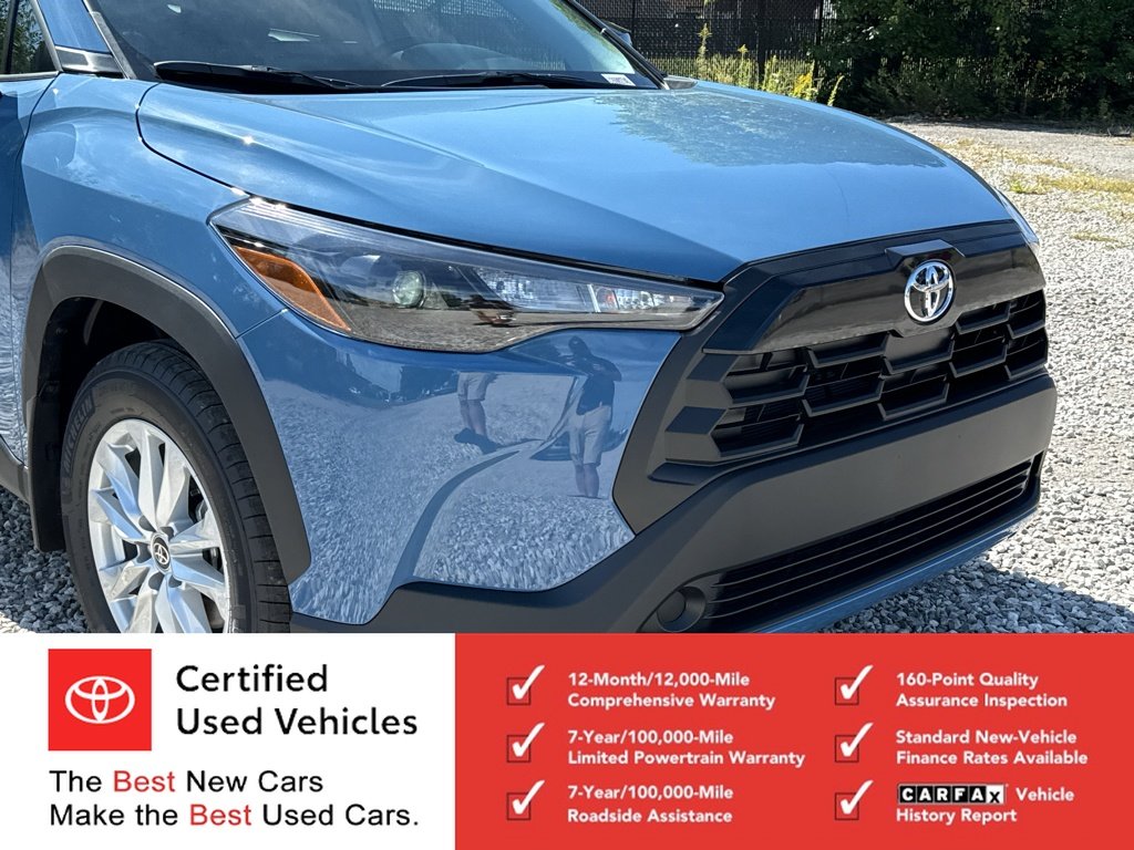 Certified Used 2026 Cavalry Blue Toyota LE image 9