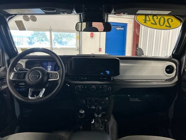 Used 2024 Silver Zynith Clearcoat Jeep Sahara 4xe image 16