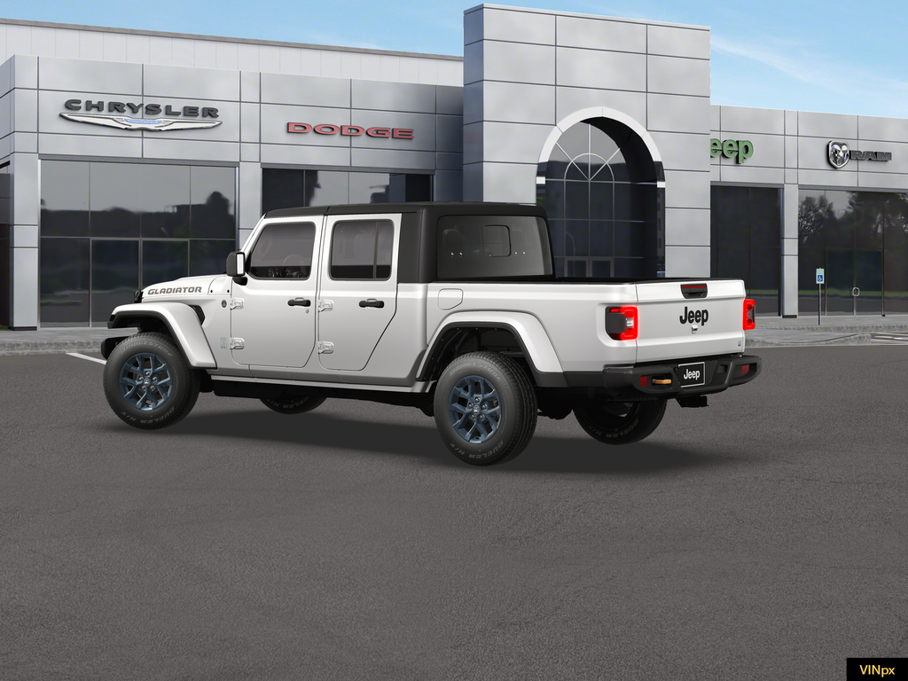 New 2026 Bright White Clear-Coat Exterior Paint Jeep 85th Anniversary Edition image 3