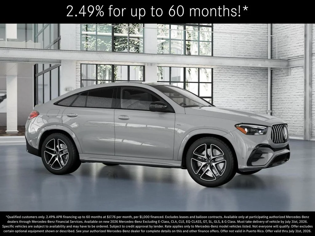 New 2026 MANUFAKTUR Alpine Grey Mercedes-Benz AMG® GLE 53 4MATIC+ Coupe image 13