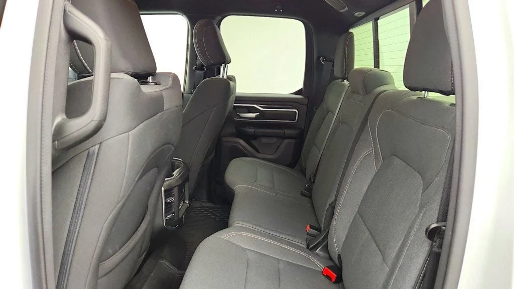 Used 2023 Bright White Clearcoat Ram Big Horn Quad Cab 4x4 Night Edition w/ HEMI V8 & Level 2 Group image 21