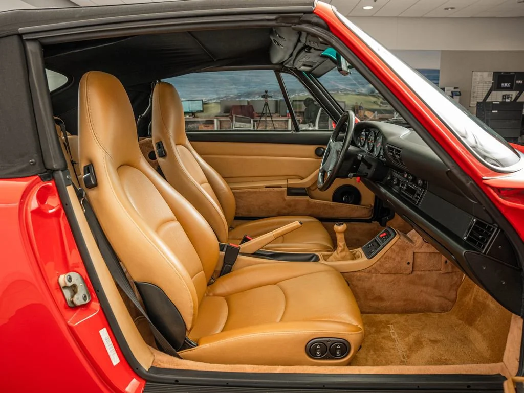 Used 1995 Guards Red Porsche  image 55
