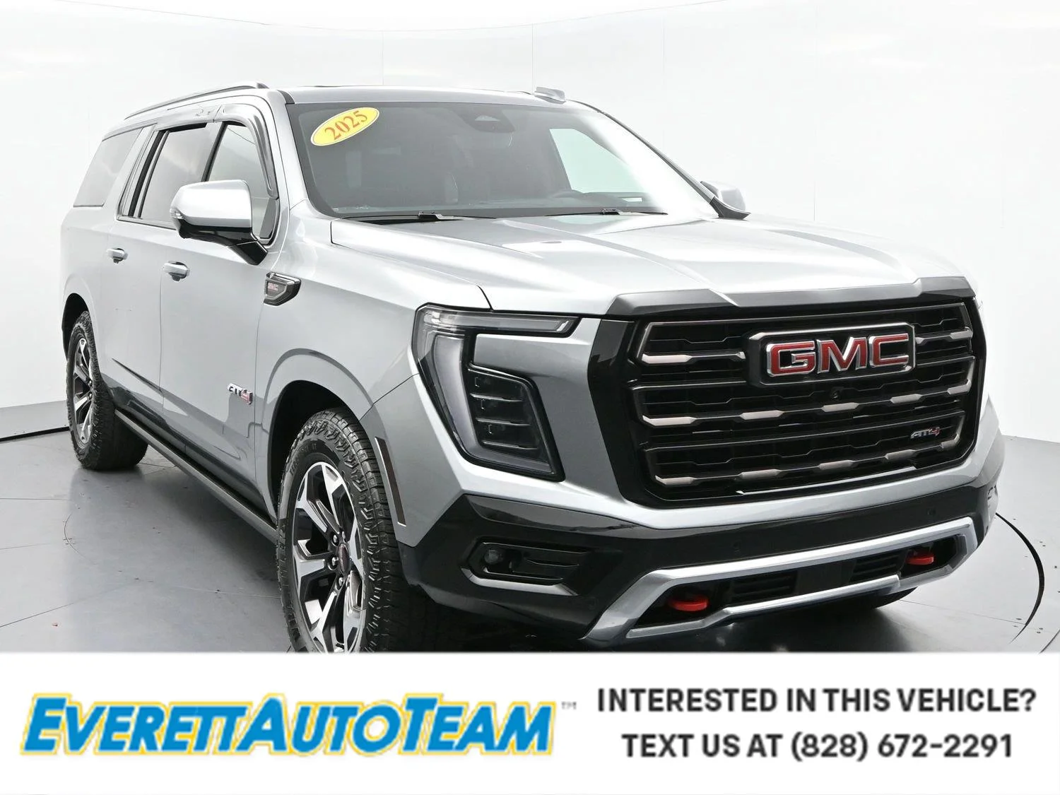 Used 2025 Sterling Metallic GMC AT4 Ultimate image 1