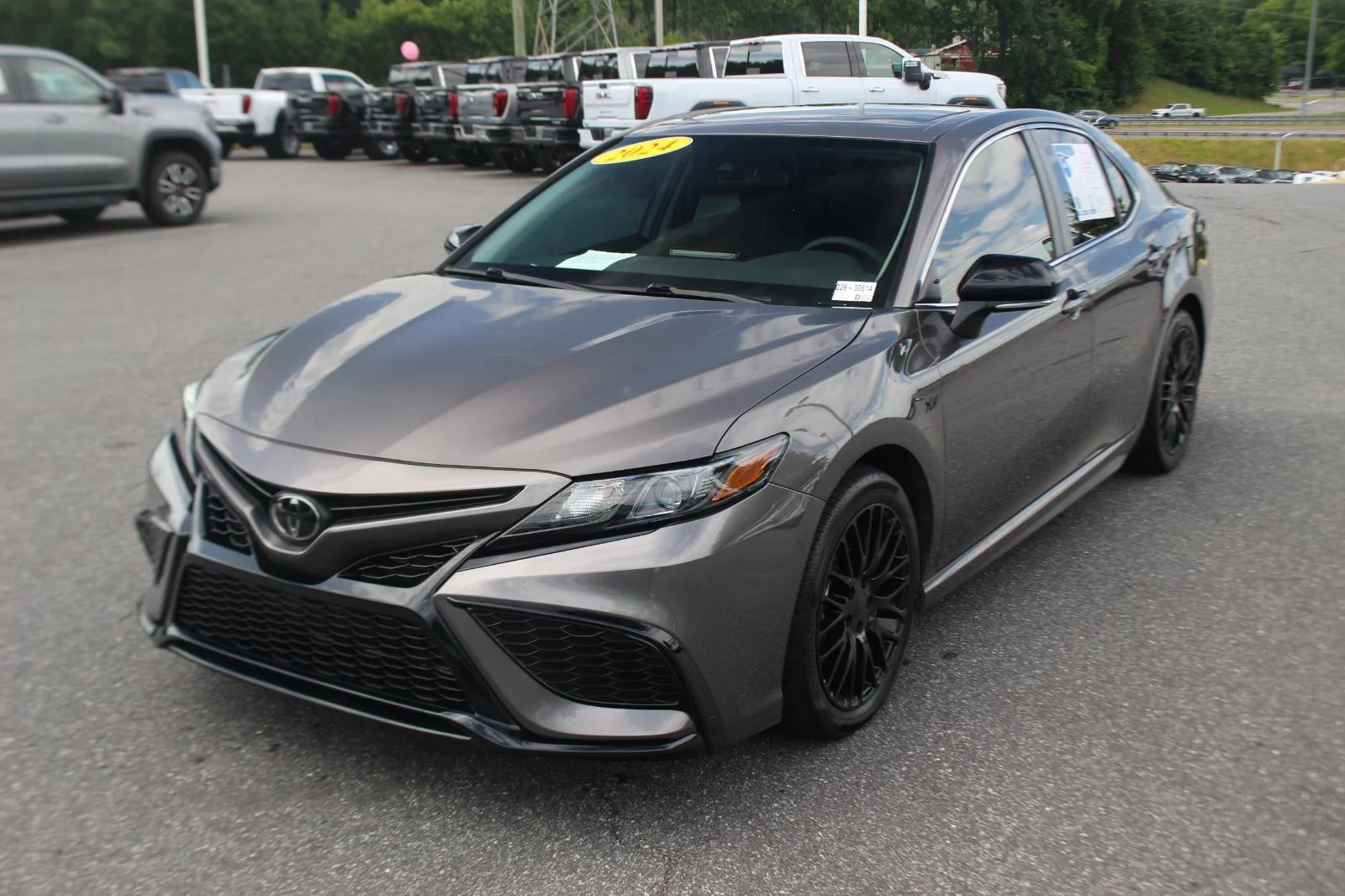 Used 2024 Gray Toyota SE image 4