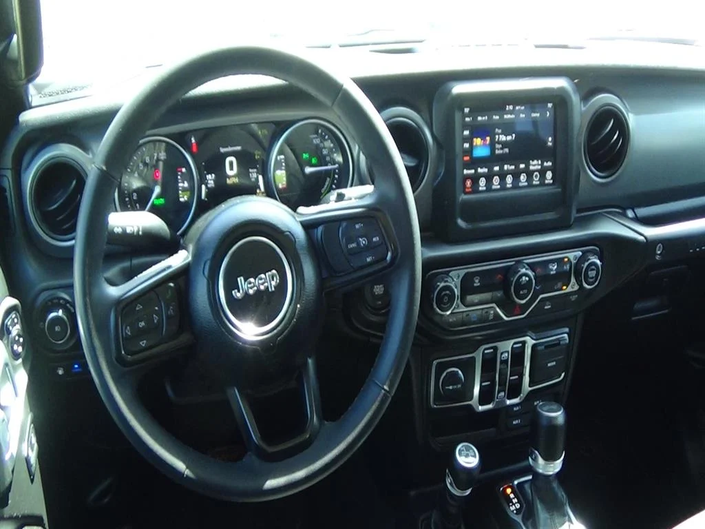 Used 2023 Black Clear Coat (px8) Jeep Sahara 4xe image 14