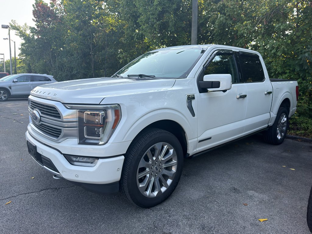 Used 2023 Star White Metallic Tri-Coat Ford Limited image 11