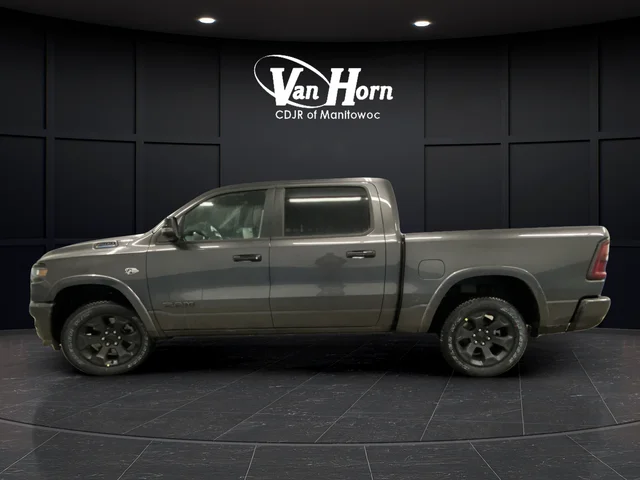 New 2026 Granite Crystal Metallic Clear-Coat Exterior Paint RAM Big Horn/Lone Star image 13