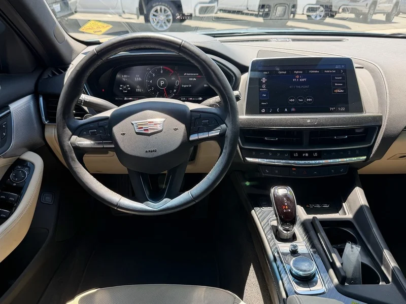 Used 2023 Midnight Steel Metallic Cadillac Premium Luxury image 16