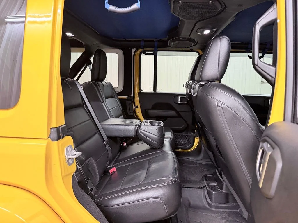 Used 2018 Yellow Jeep Unlimited Sahara image 31