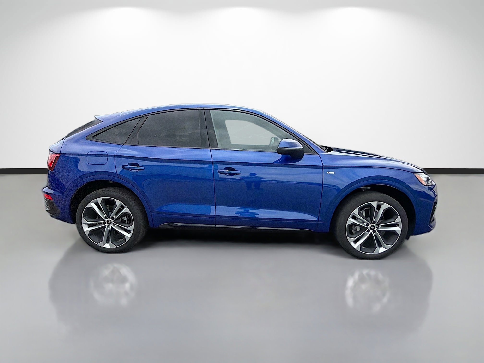Certified Used 2023 Blue Metallic Audi S line Premium Plus image 2