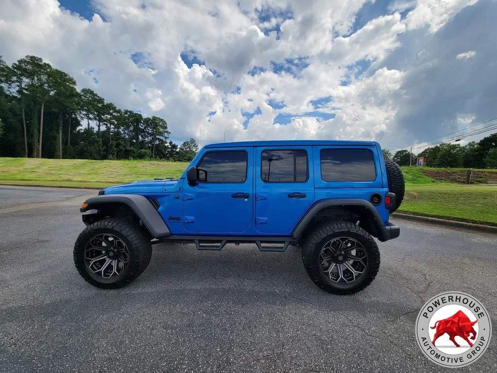 Used 2024 Blue Jeep Willys Wheeler image 2