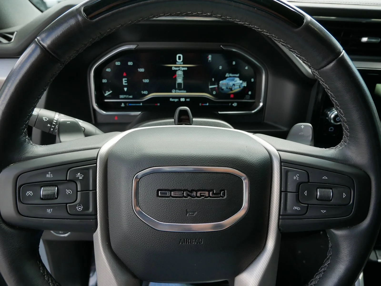 Used 2025 Thunderstorm Gray GMC Denali image 25