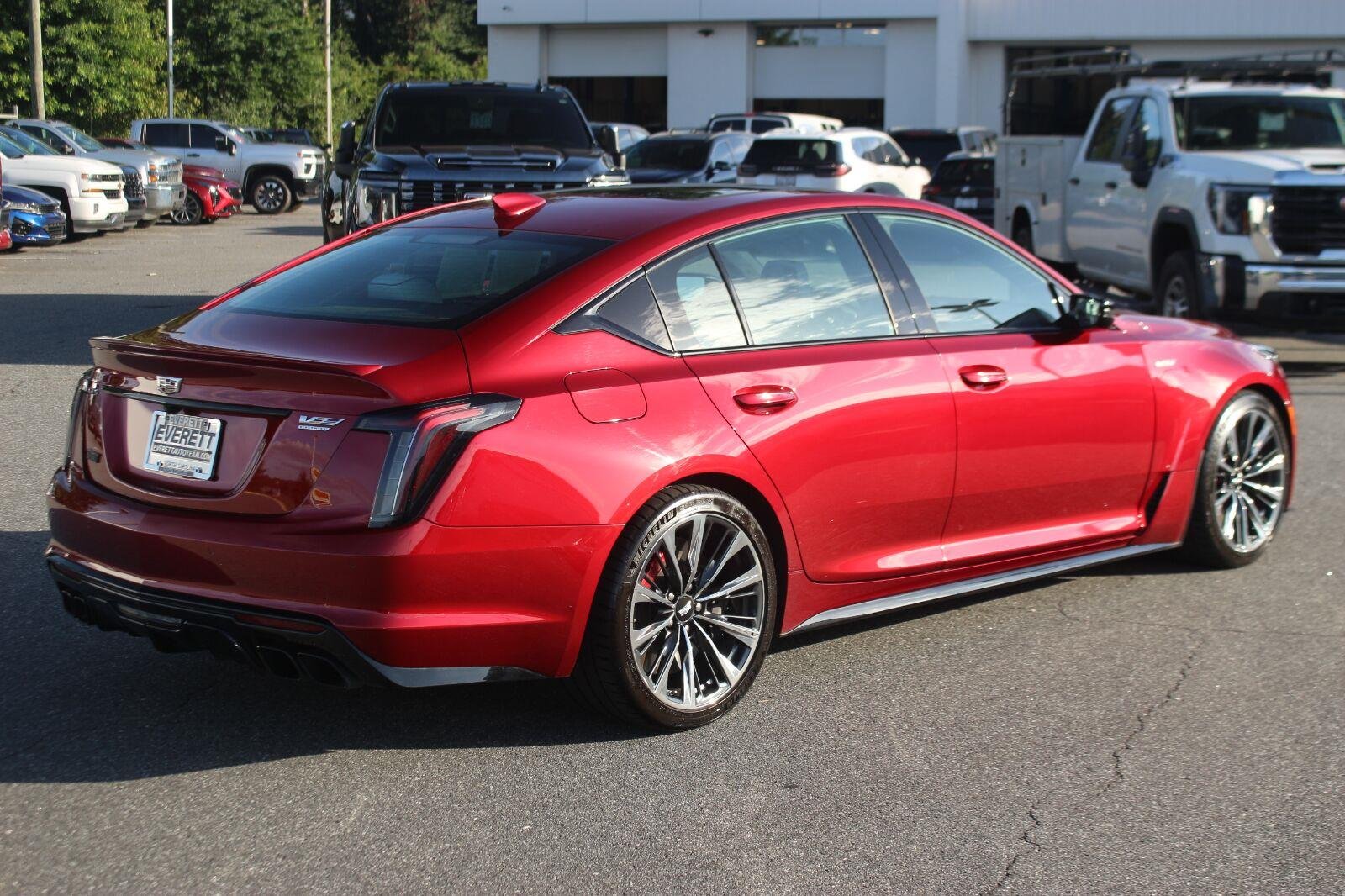 Used 2023 Radiant Red Tintcoat Cadillac V-Series Blackwing image 7