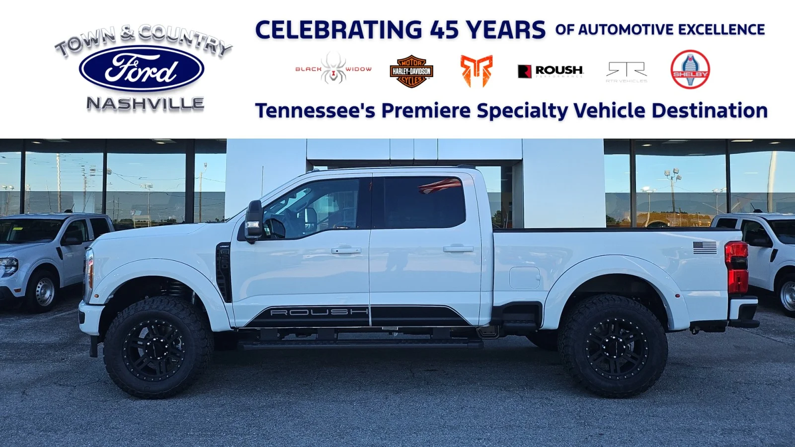 New 2026 Oxford White Ford ROUSH Super Duty 4WD image 1
