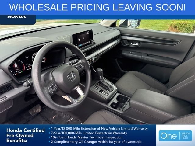 Certified Used 2024 Platinum White Pearl Honda 1.5T AWD EX image 16