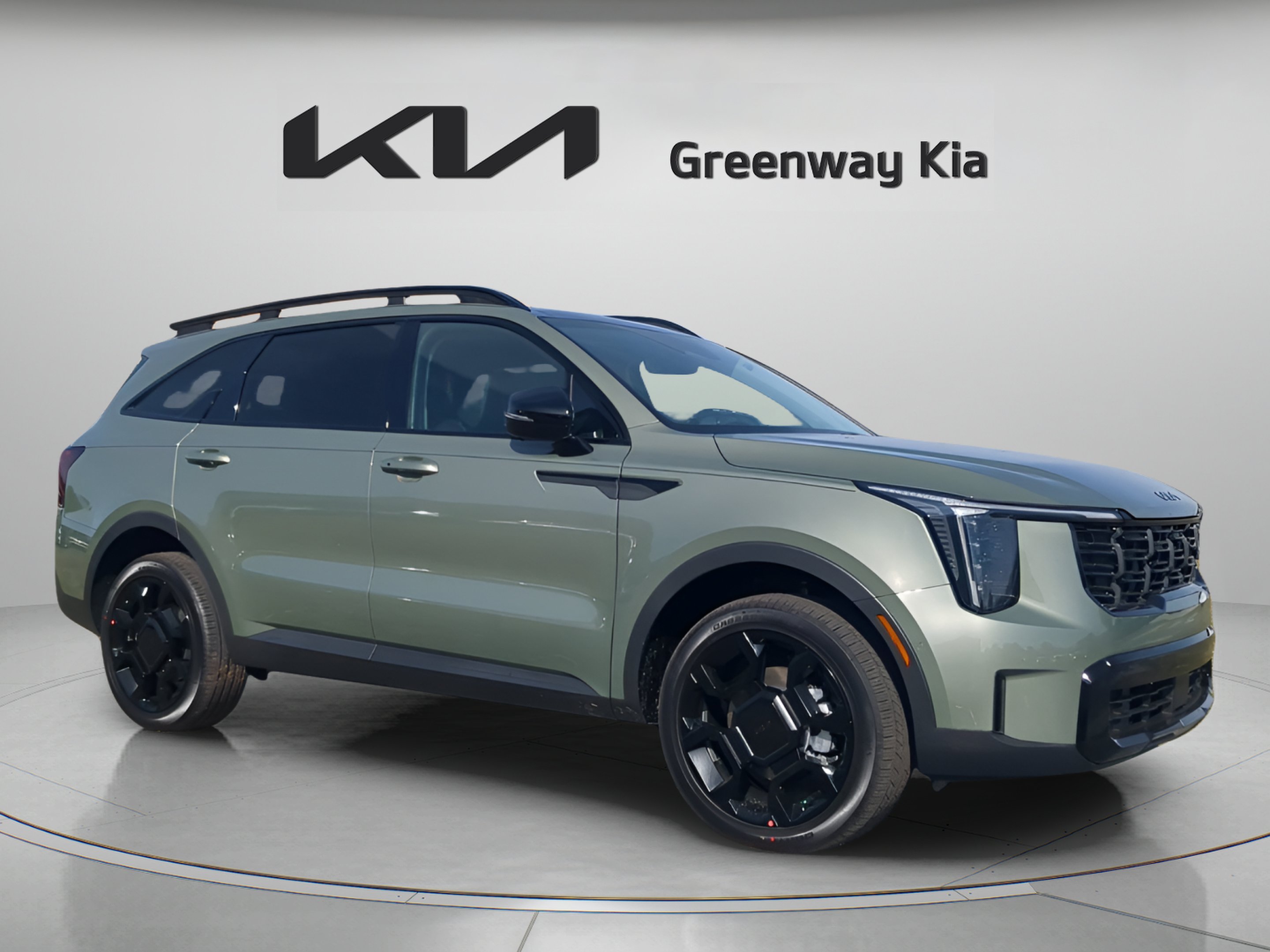 New 2026 Jungle Green Kia X-Line SX image 1