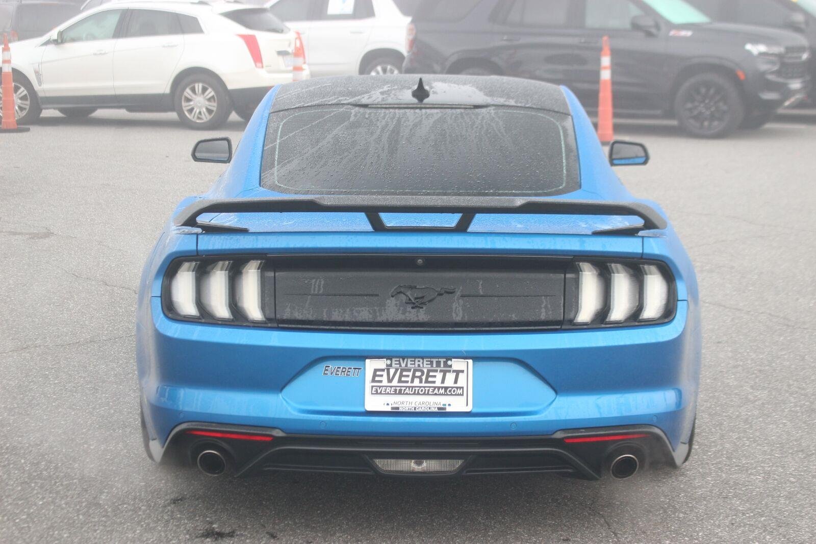 Used 2021 Blue Ford EcoBoost image 6