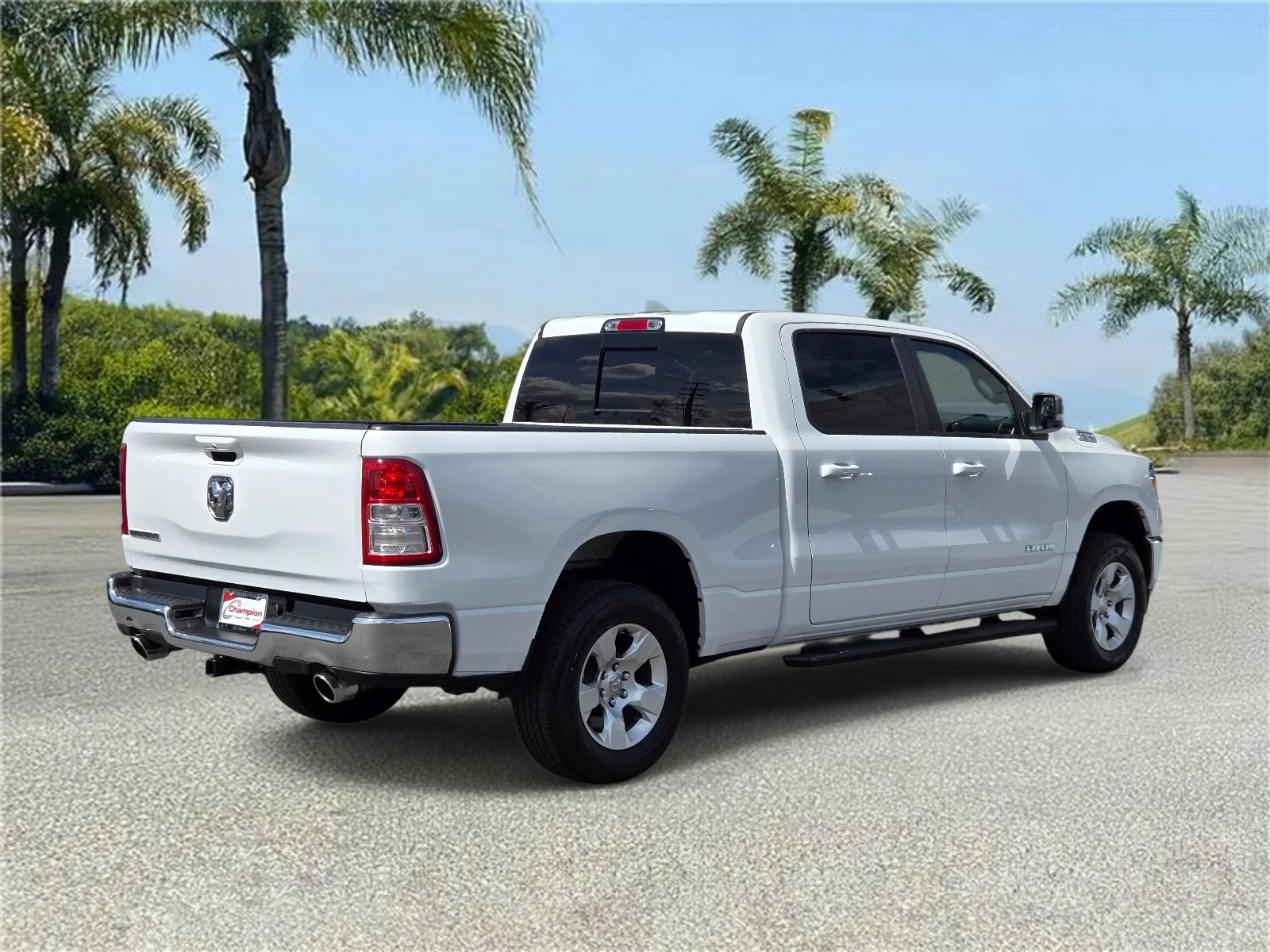 Used 2022 Bright White Clearcoat Ram Big Horn 4x2 Crew Cab 6