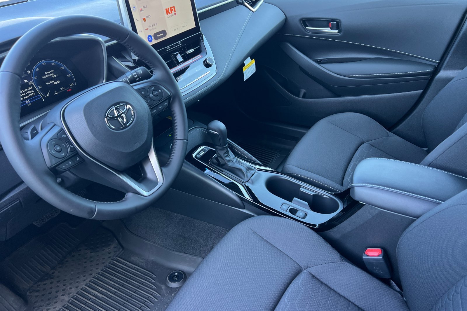 Used 2027 Midnight Black Metallic Toyota SE image 9