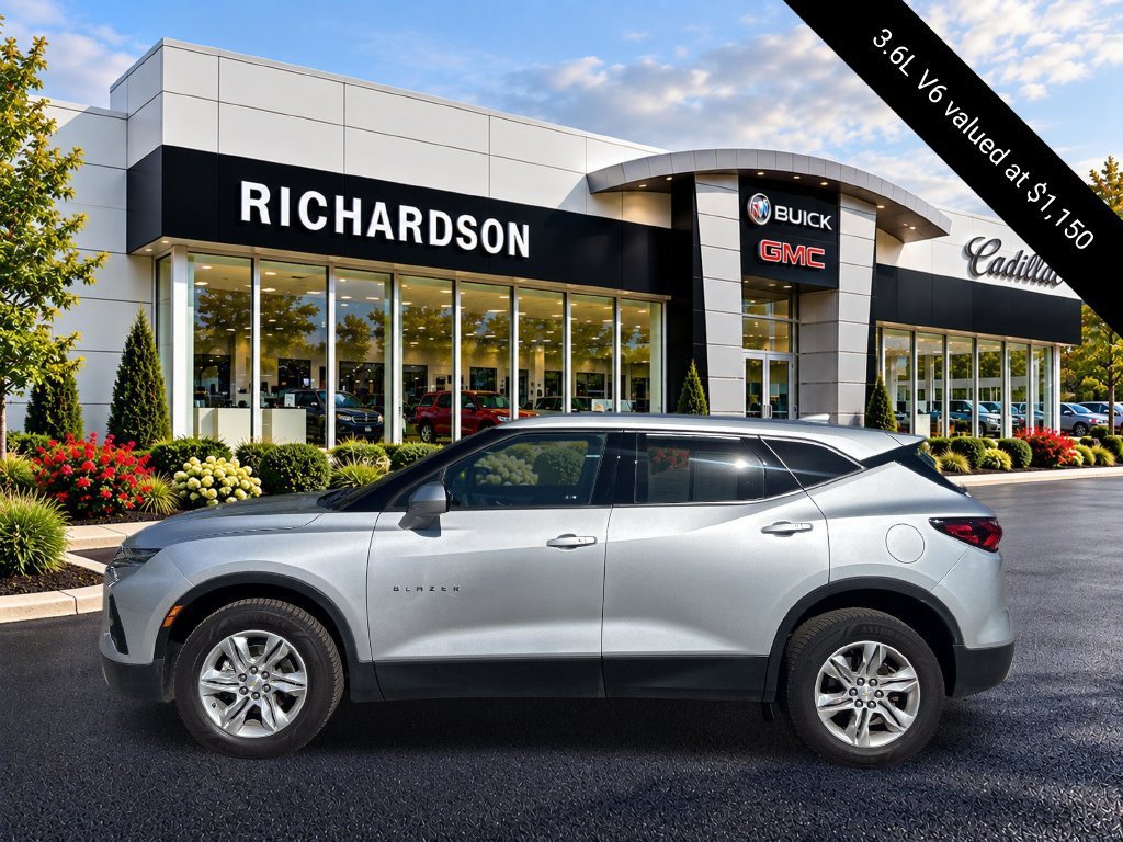 Used 2021 Chevrolet Blazer 2LT with VIN 3GNKBHRS3MS579710 for sale in Midland, MI