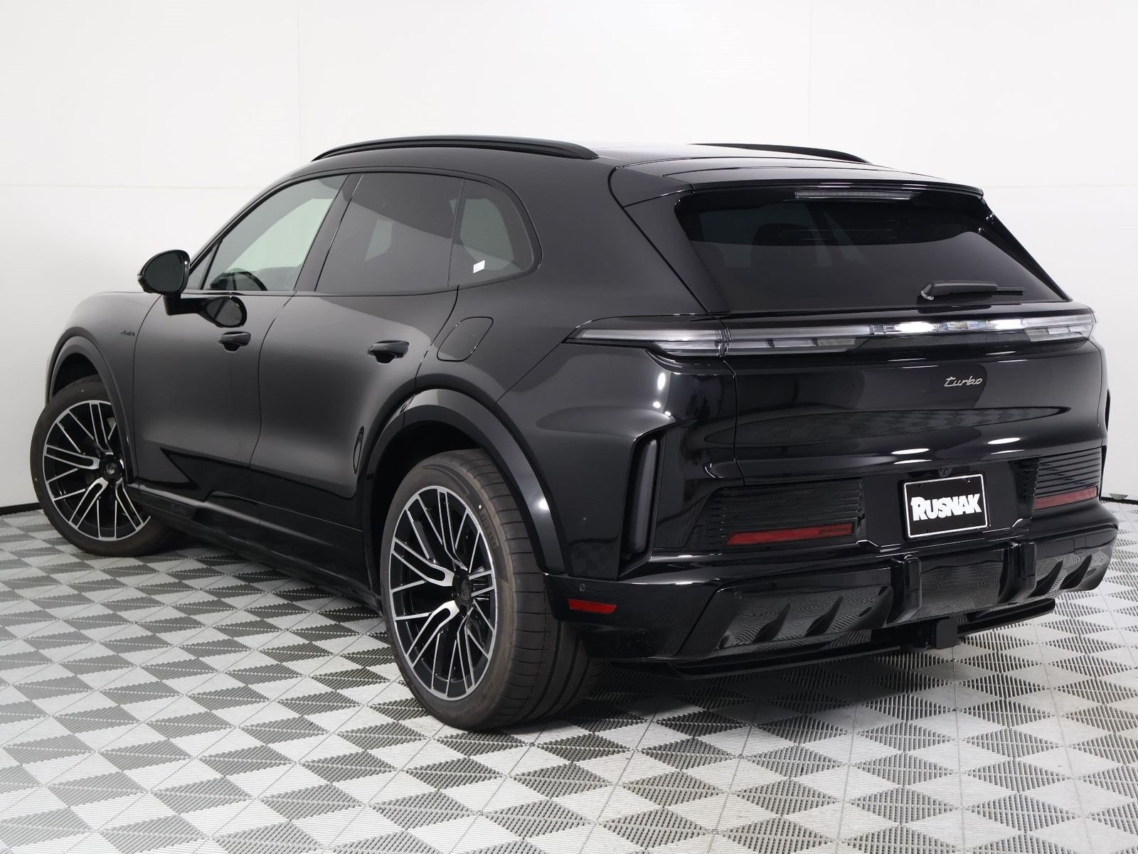 New 2026 Chromite Black Metallic Porsche Turbo Electric image 3