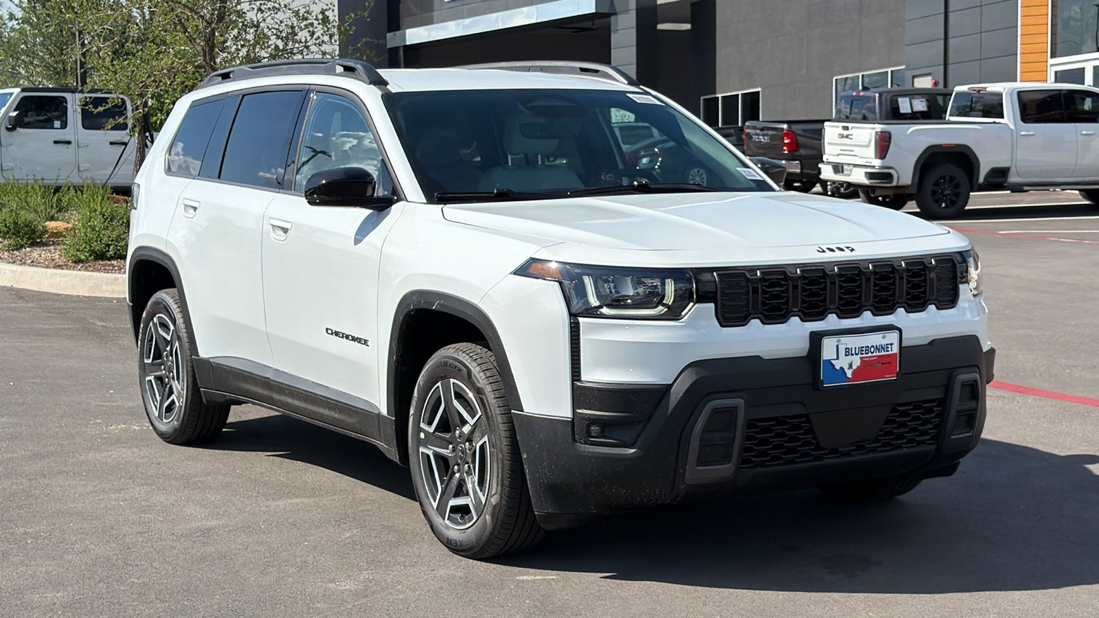 New 2026 Bright White Clear-Coat Exterior Paint Jeep Limited image 3